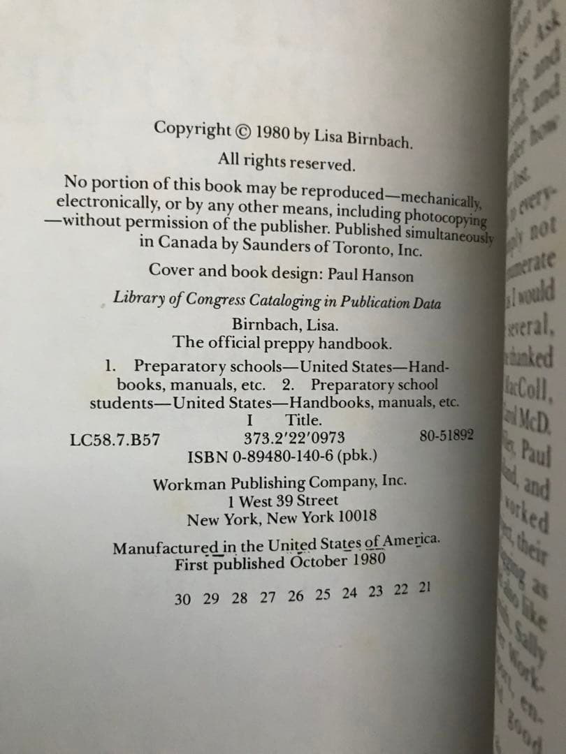 プレッピー「THE OFFICIAL PREPPY HANDBOOK」✳︎原書 - メルカリ