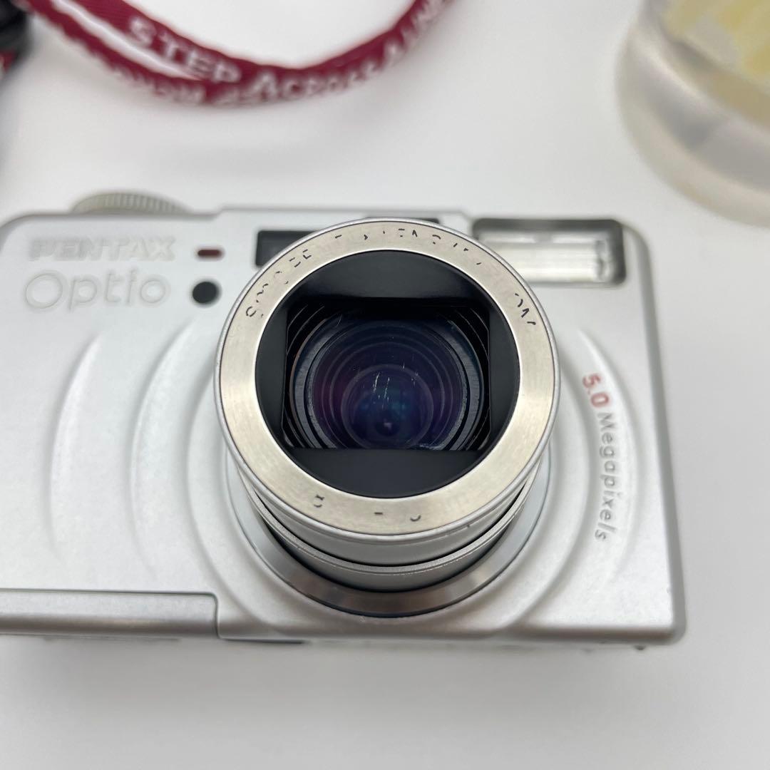 スマホ転送OK✨PENTAX Optio 555✨動作確認済 CCD デジカメ♪ - メルカリ