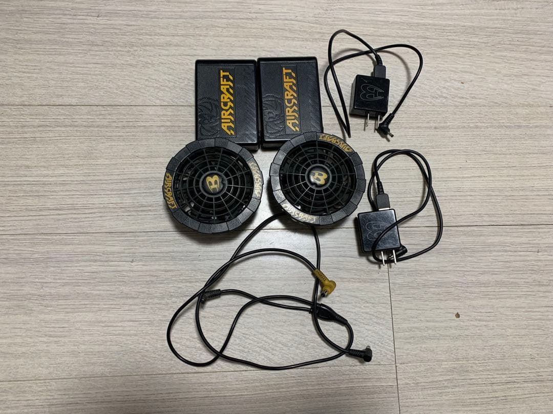 BURTLE(バートル)のAC230 バッテリーとファンセット BURTLE（バートル） エアークラフト限定色ファン＆バッテリーセット