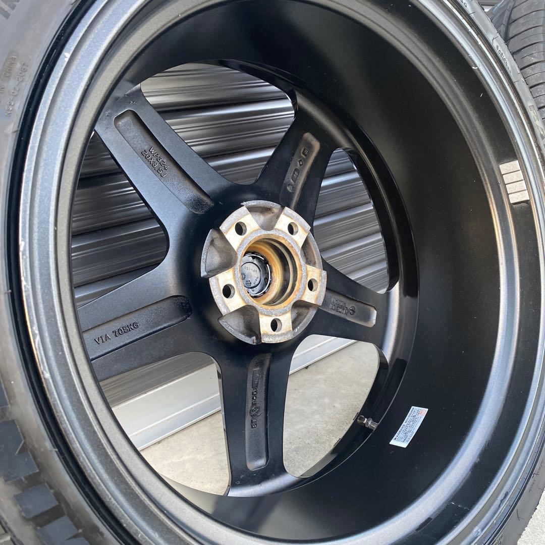 廃盤 希少 WORK レイバー S005 20×8·5j+38 5H114·3 - メルカリ