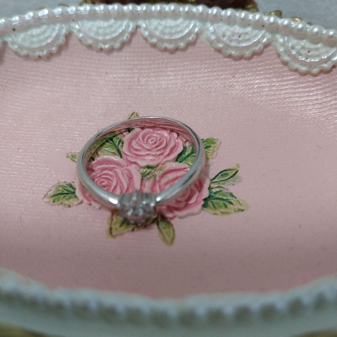 Pt900　ダイヤリング（スタージュエリー）3.5g