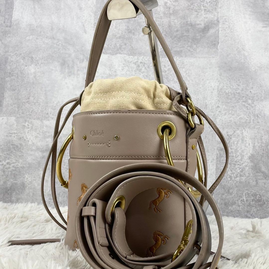 MONOROW 正規品◇LARGEトートバッグ／ETOUPE（グレージュ）