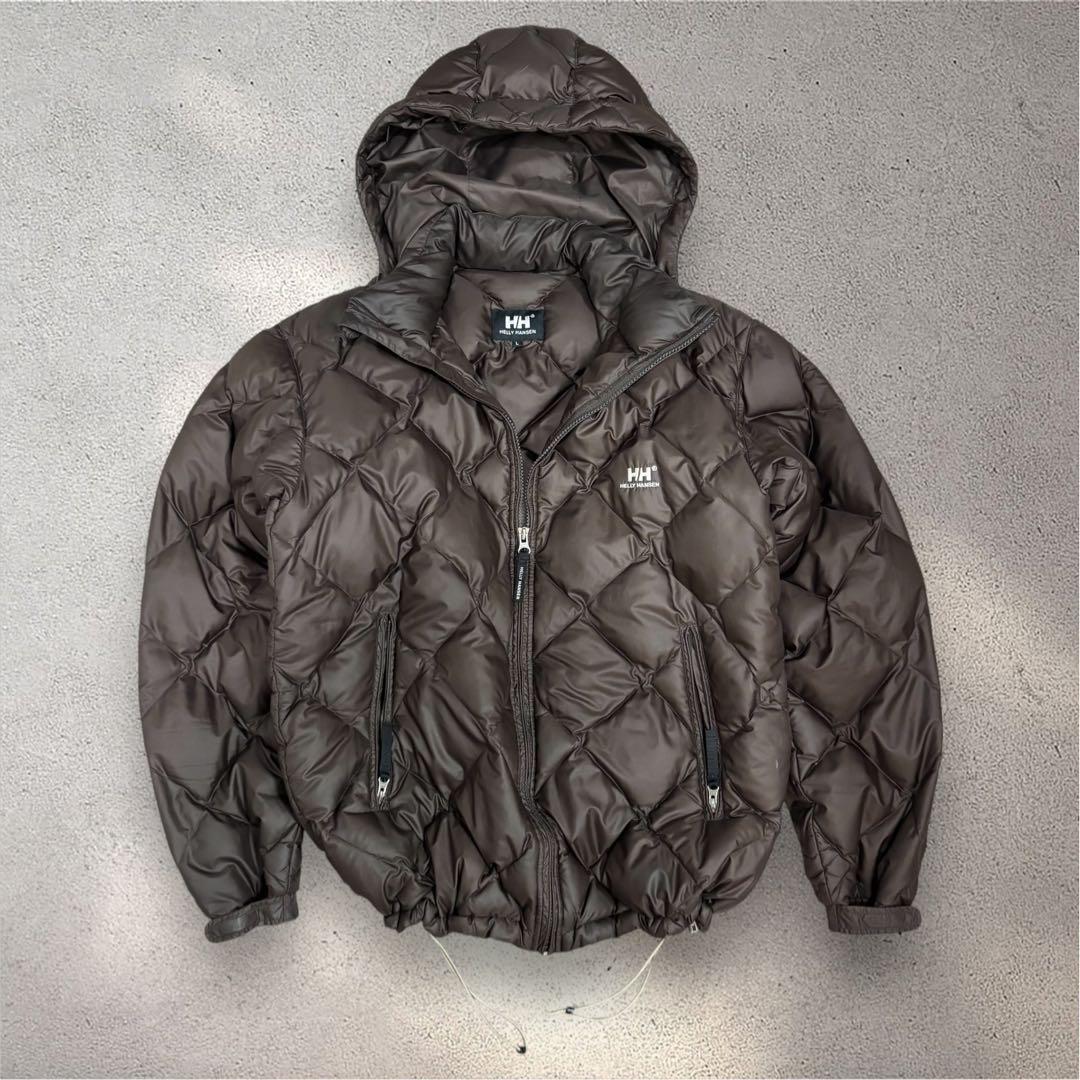 00s HELLY HANSEN Quilted Down Jacket y2k - メルカリ