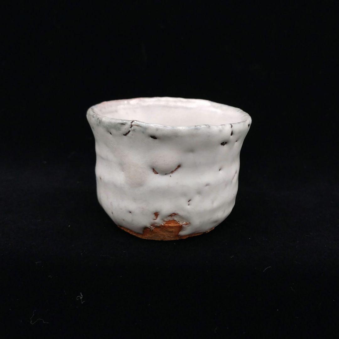 三輪休雪11代萩焼盃① 11代三輪休雪 (壽雪) 萩焼 盃 – Gallery Nisui