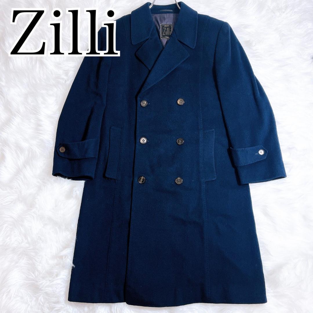 ZILLI 　ジリー　ロング丈　カシミヤ100% ダブルチェスターロングコート 名品アイテム・カシミヤ100％】ロングコート | リズム(R_ISM) | マルイ