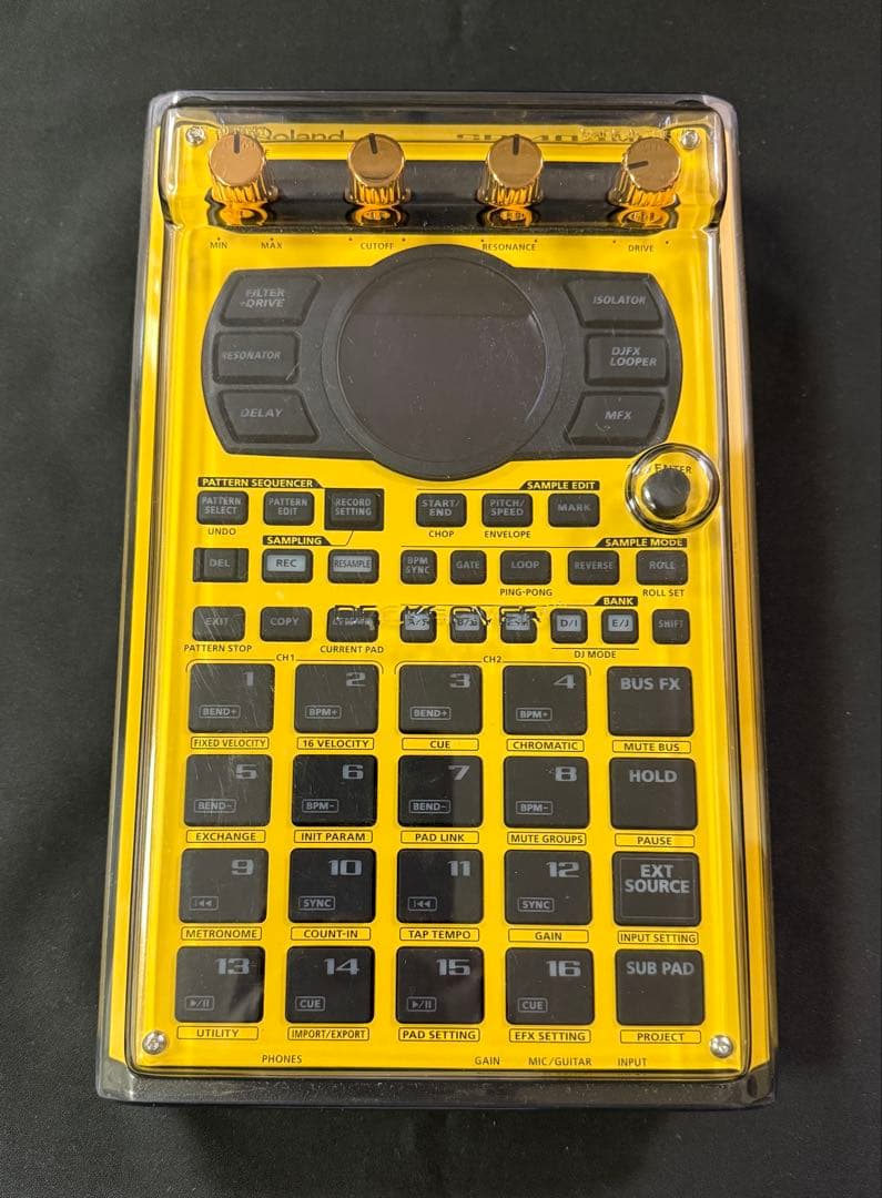 ROLAND SP-404MK2-Y/限定イエローモデル/DeckSaver付 Roland ローランド サンプラー SP-404MK2-Y イエロー 限定200台 : 三木