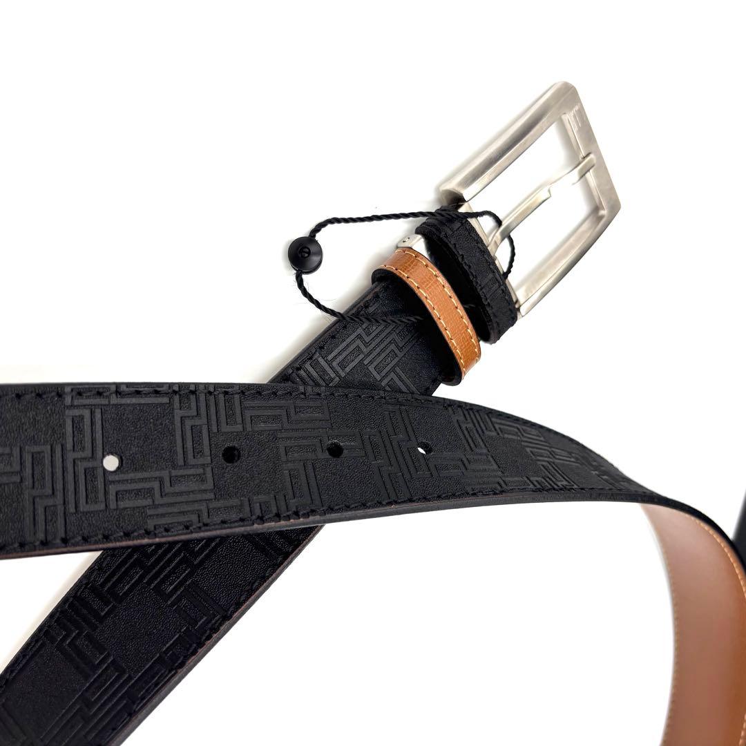 新品未使用】dunhill ダンヒル レザー ベルト ブラック D-Eight - メルカリ