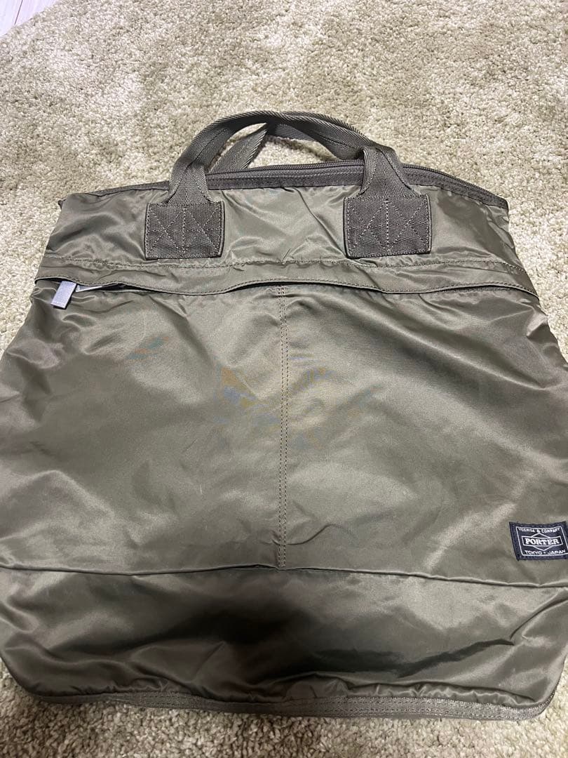 PORTER FRAME 2WAY HELMETBAG カーキ FRAME(フレーム) 2WAY HELMETBAG | 吉田カバンホームページ | YOSHIDA