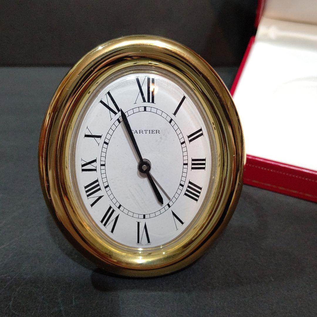 美品 Cartier カルティエ ベニュワール 置き時計　 稼働品 カルティエ ベニュワール 置時計 | 東京銀座のヴィンテージウォッチ