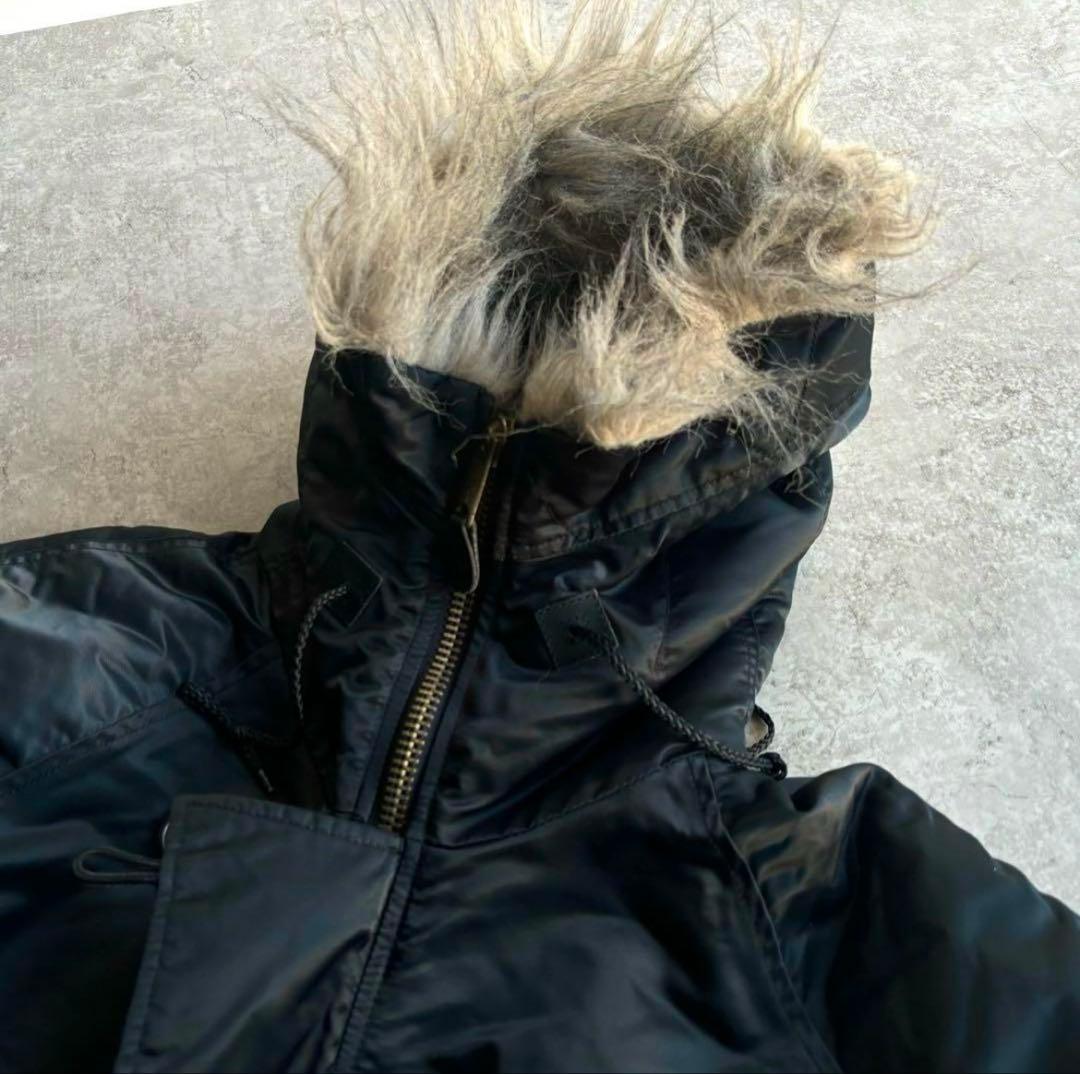 超希少 90s PRACT N-2B フライトジャケット ダークネイビー 短丈