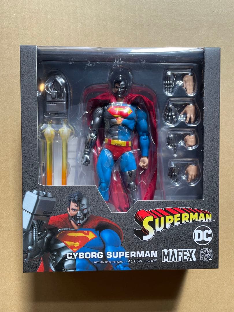 アメコミ MAFEX No.164 CYBORG SUPERMAN RETURN OF f MAFEX No.164 CYBORG SUPERMAN (RETURN OF SUPERMAN) ACTION FIGURE