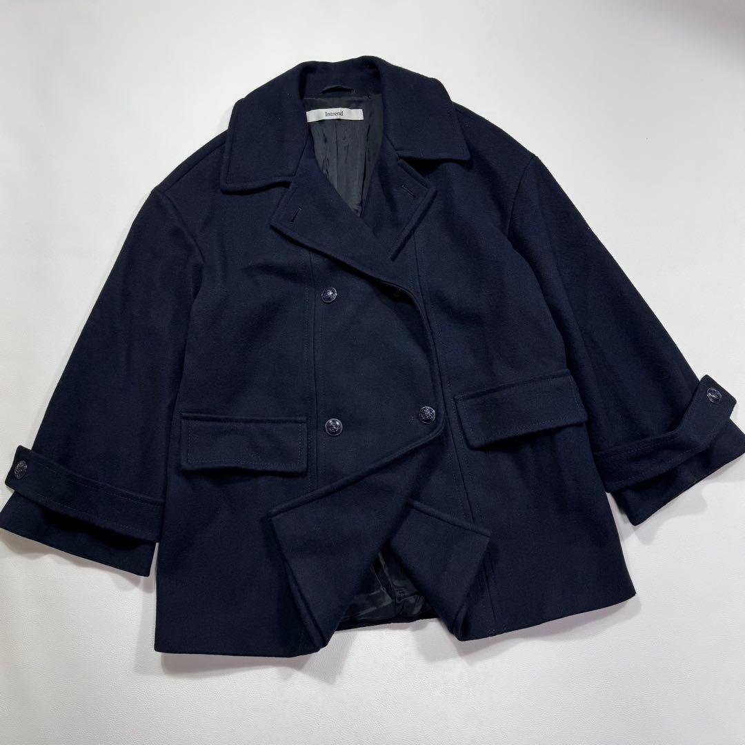 【23年モデル】intrend マックスマーラ 女優襟 ダブル コート 3L Max Mara/マックスマーラ通販 | コート | ジャケット・コート