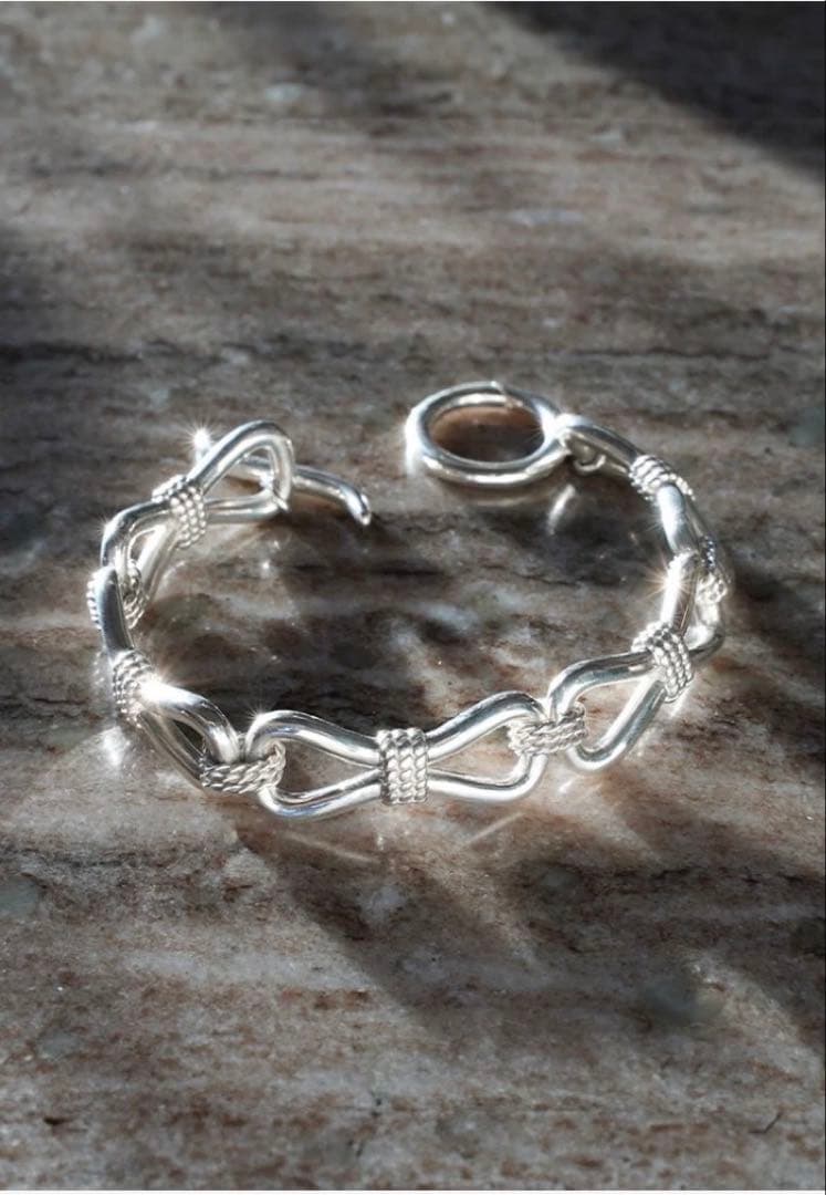 SANTAKU【サンタク】eight knot silver925 ブレスレット - メルカリ