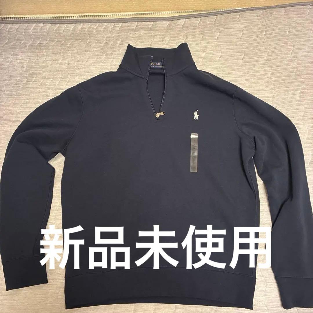 Polo Ralph Lauren ネイビー ハーフジップ トレーナー M - メルカリ
