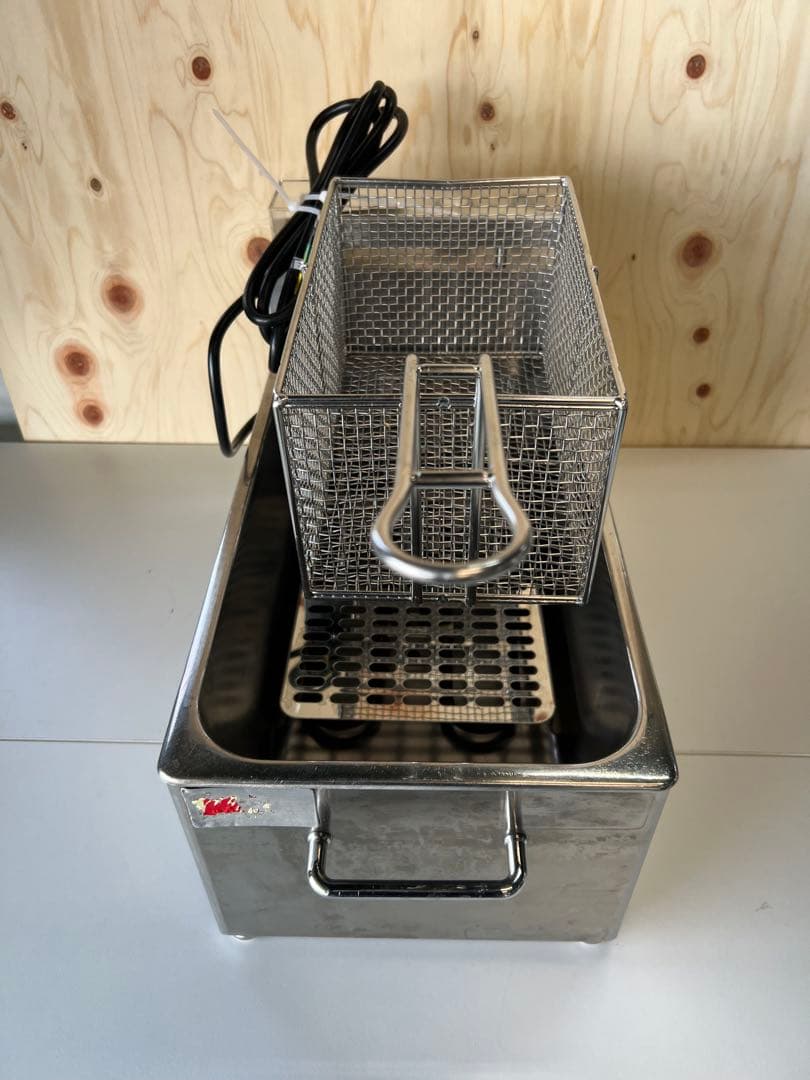 卓上電気フライヤー 7L テンポスオリジナル TBEF-7【導入実績 9,000台突破！】電気フライヤー