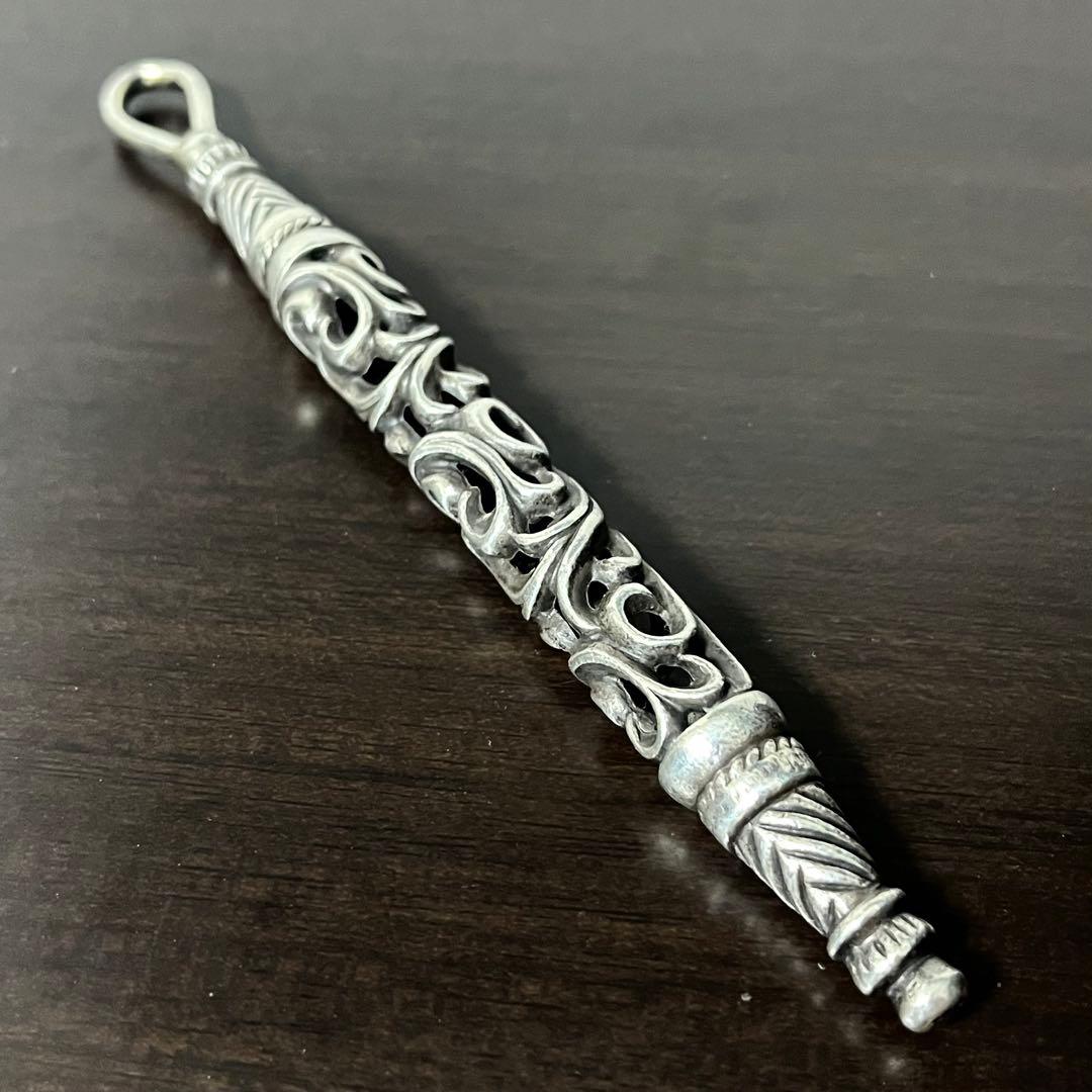 クロムハーツ　フィリグリーキーチェーンチャーム CHROME HEARTS クロムハーツ 22k タイニーフィリグリークロス ベビー