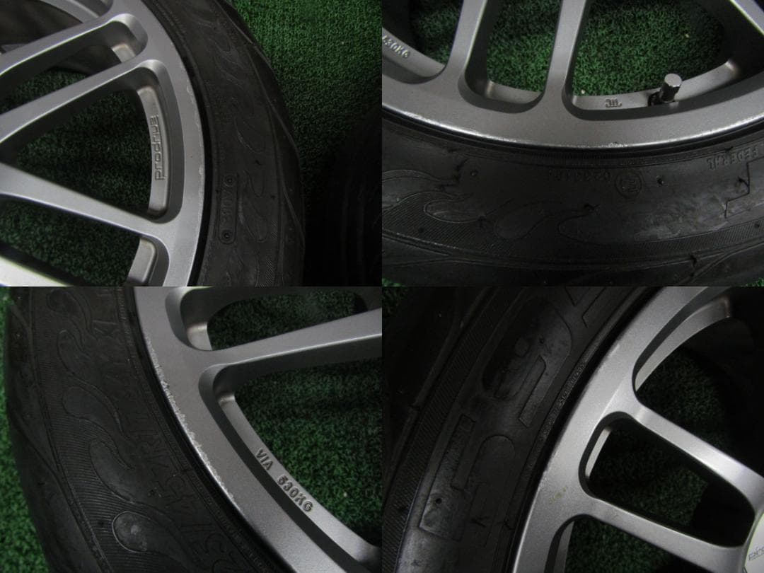 ☆送料込☆バリ溝☆良好品☆ブリヂストン製☆鍛造品☆プロドライブ 17