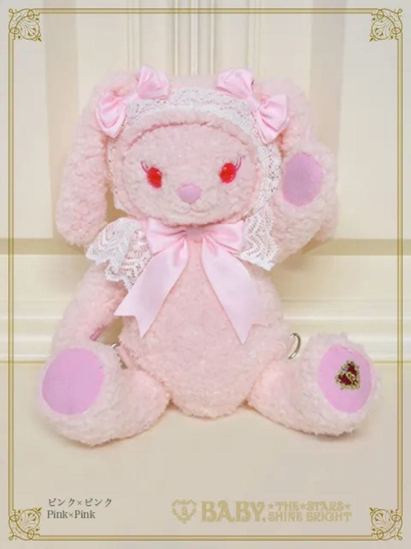 新品♡ BABY うさくみゃリュックミニ　ピンク×ピンク うさくみゃリュックミニミニ | BABY, THE STARS SHINE BRIGHT