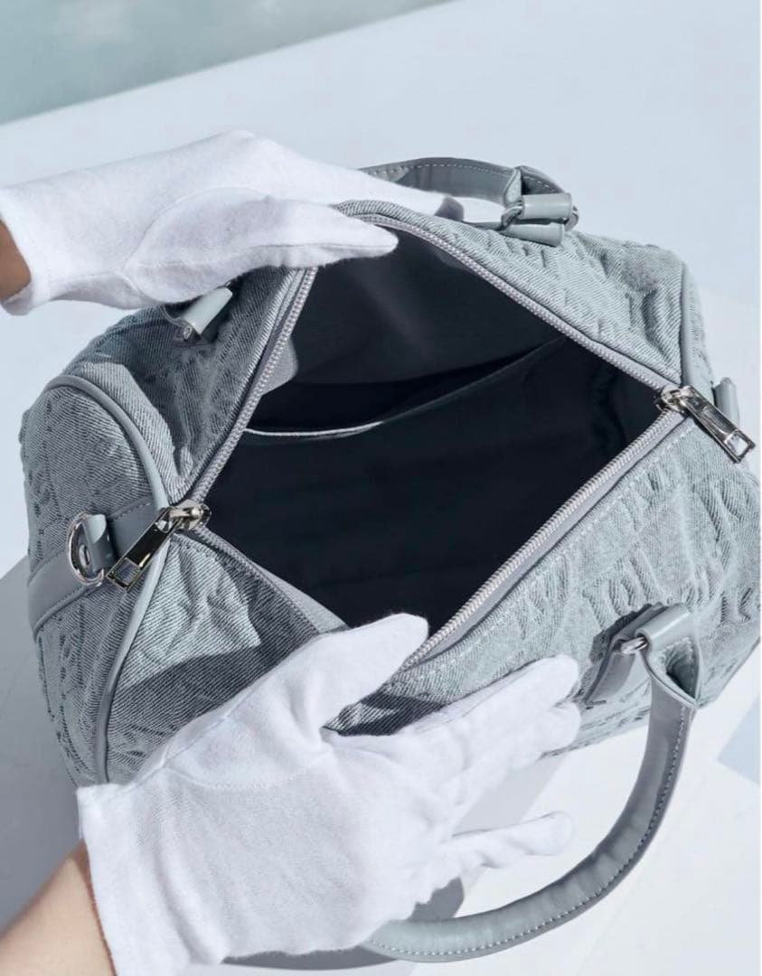 澤田未紗様専用☆Darichノベルティ エンボスロゴデニムボストンバッグ