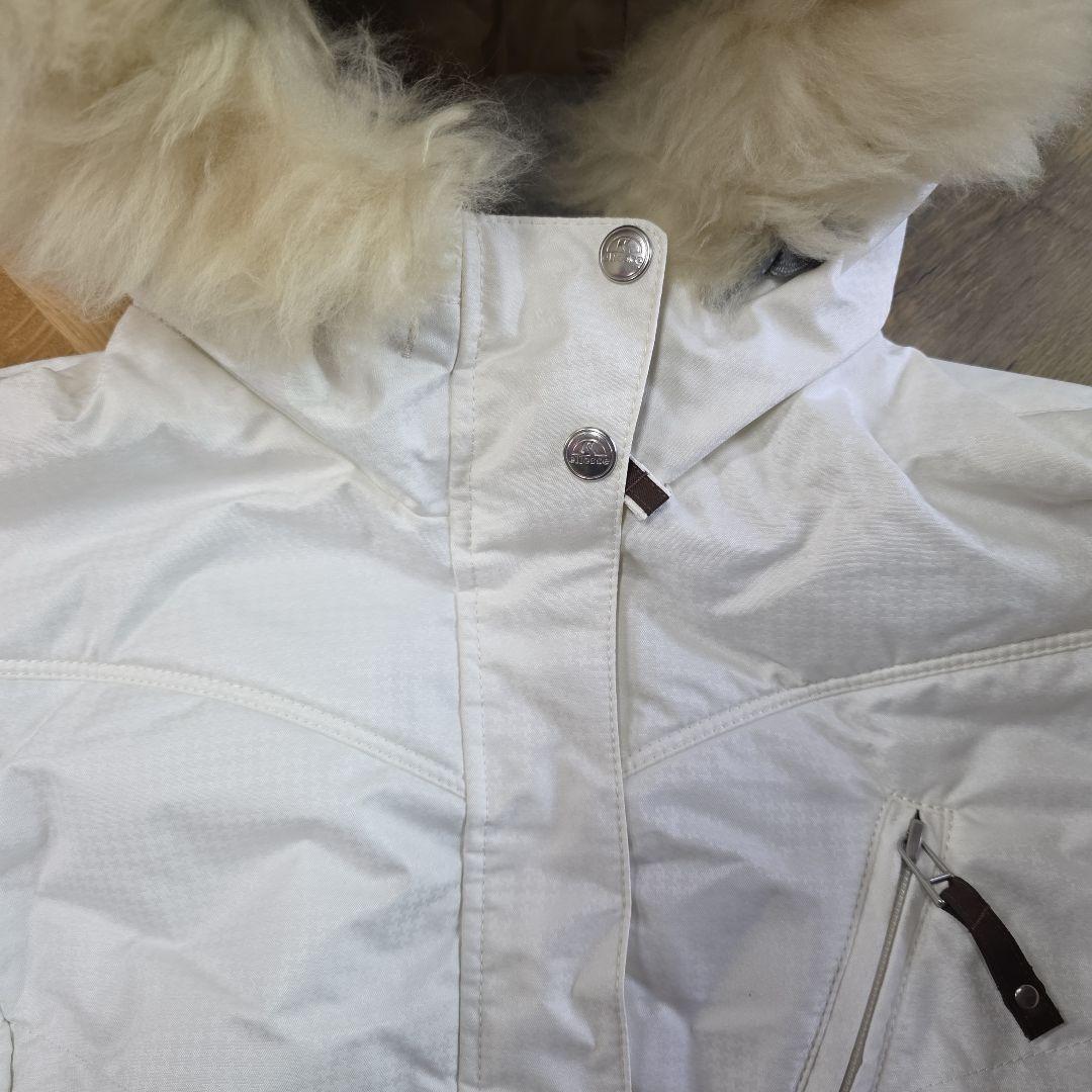 新品】ellesse スキーウェア 女性用 ホワイト エレッセM y54