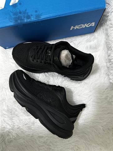 Hoka OneOne Bondi 9 スニーカー 23.5cm ブラック