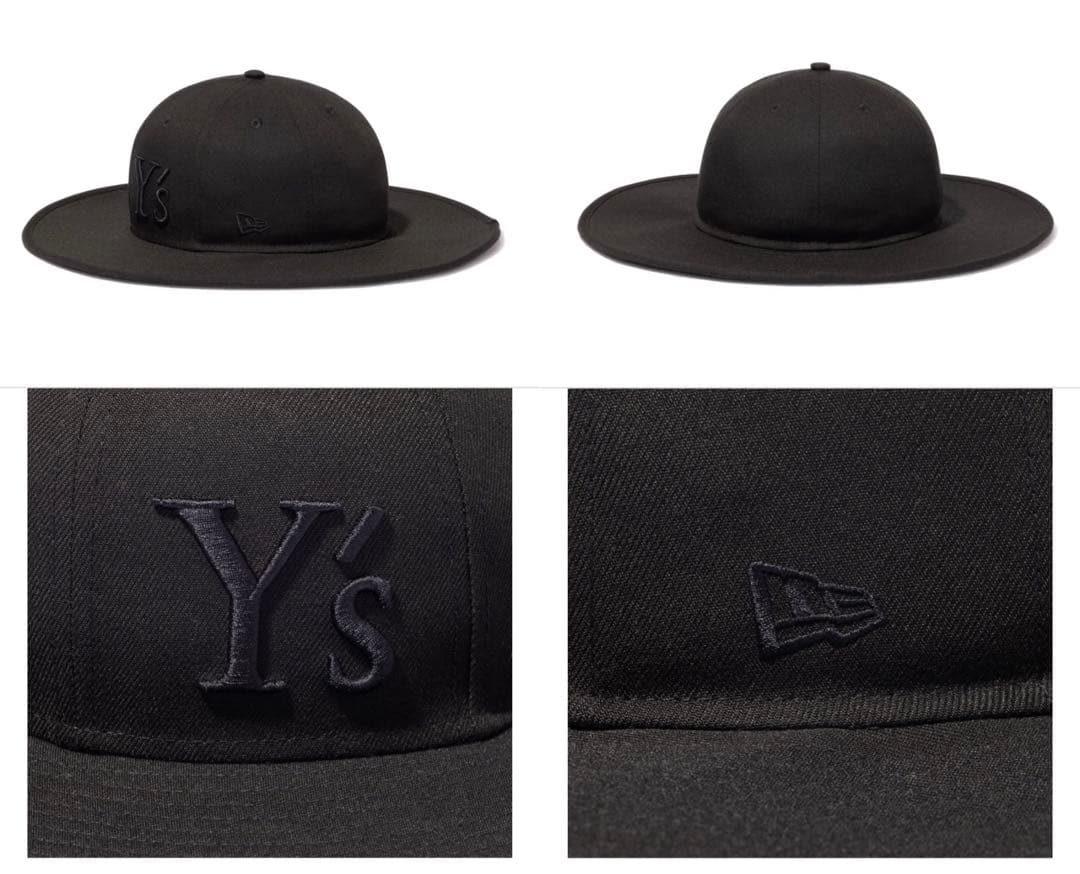NEW ERA Y's Fitted Long Brim hat 7 7/8 - メルカリ