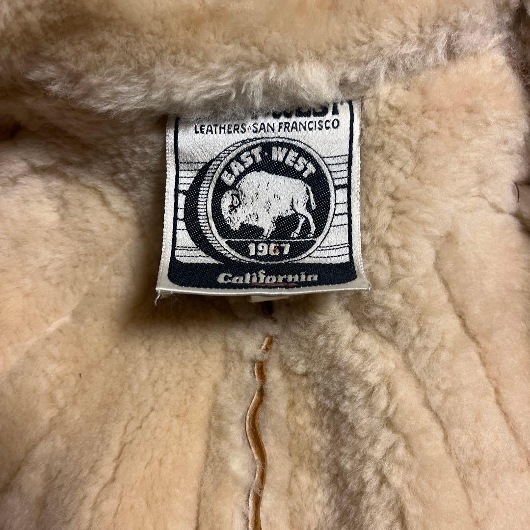 70's EASTWEST ムートンジャケット ヴィンテージ - メルカリ