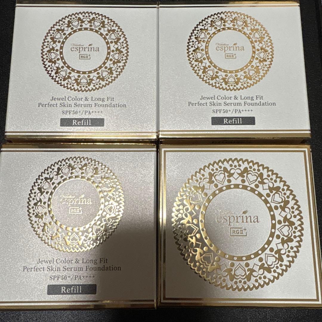 エスプリーナ　クッションファンデーション　本体、リフィル3個のセット 楽天市場】エスプリーナ ファンデーションの通販
