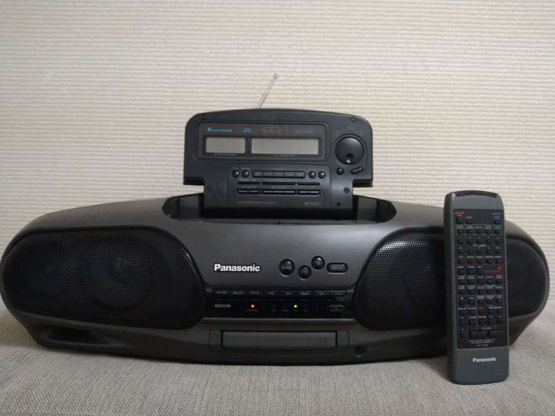 【バブルラジカセ】Panasonic　コブラトップ　RX-DT909　ジャンク 当時物 Panasonic コブラトップ バブルラジカセ RX-DT909 パナソニック