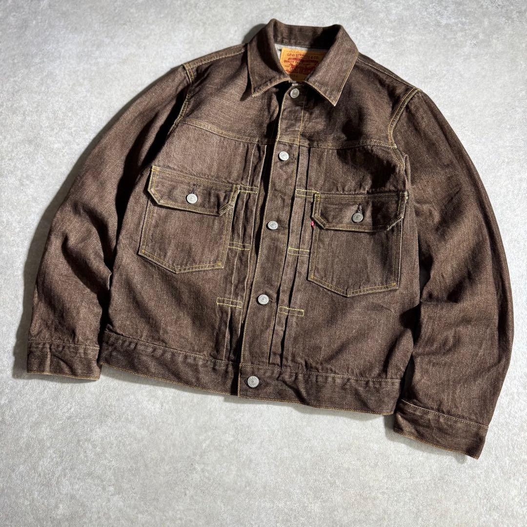 Levi’s 70584 2nd Trucker Jacket \"brown\"