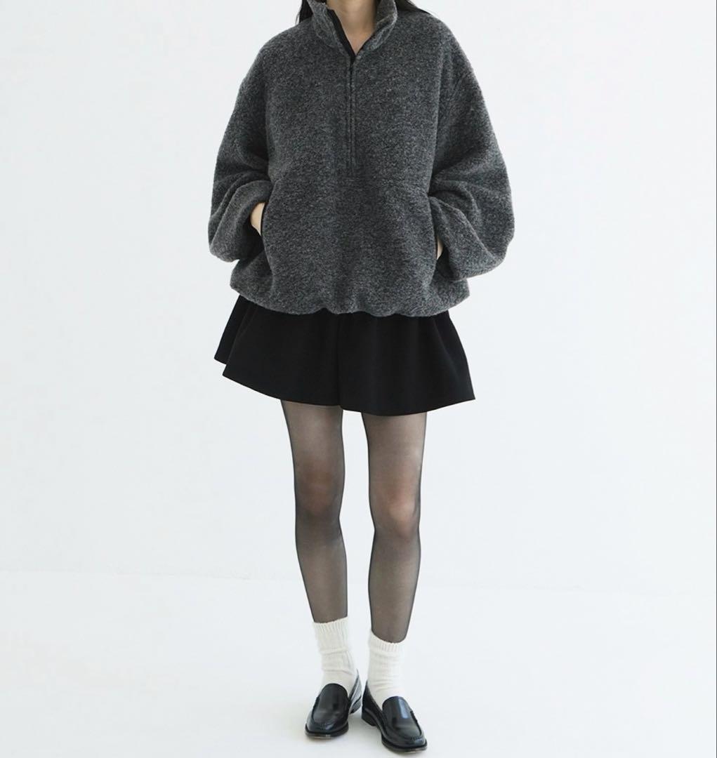 CLANE LOW WAIST TUCK SHORT PANTS ブラック1 CLANE LOW WAIST TUCK SHORT PANTS ブラック1 - メルカリ