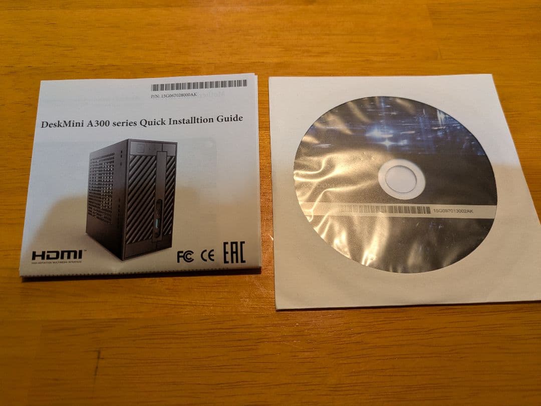 deskmini a300 ryzen5 3400g 16gb ssd無し - メルカリ