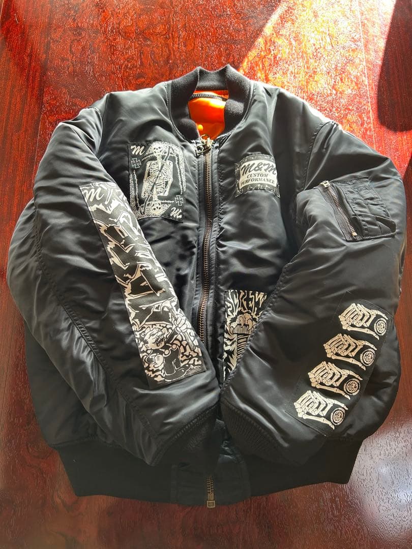 M&M×MASSES MA-1 2ND - メルカリ