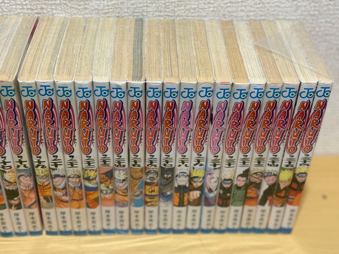 【R467m】《ヤケシミ等有り》NARUTO-ナルト- 全72巻完結全巻セット