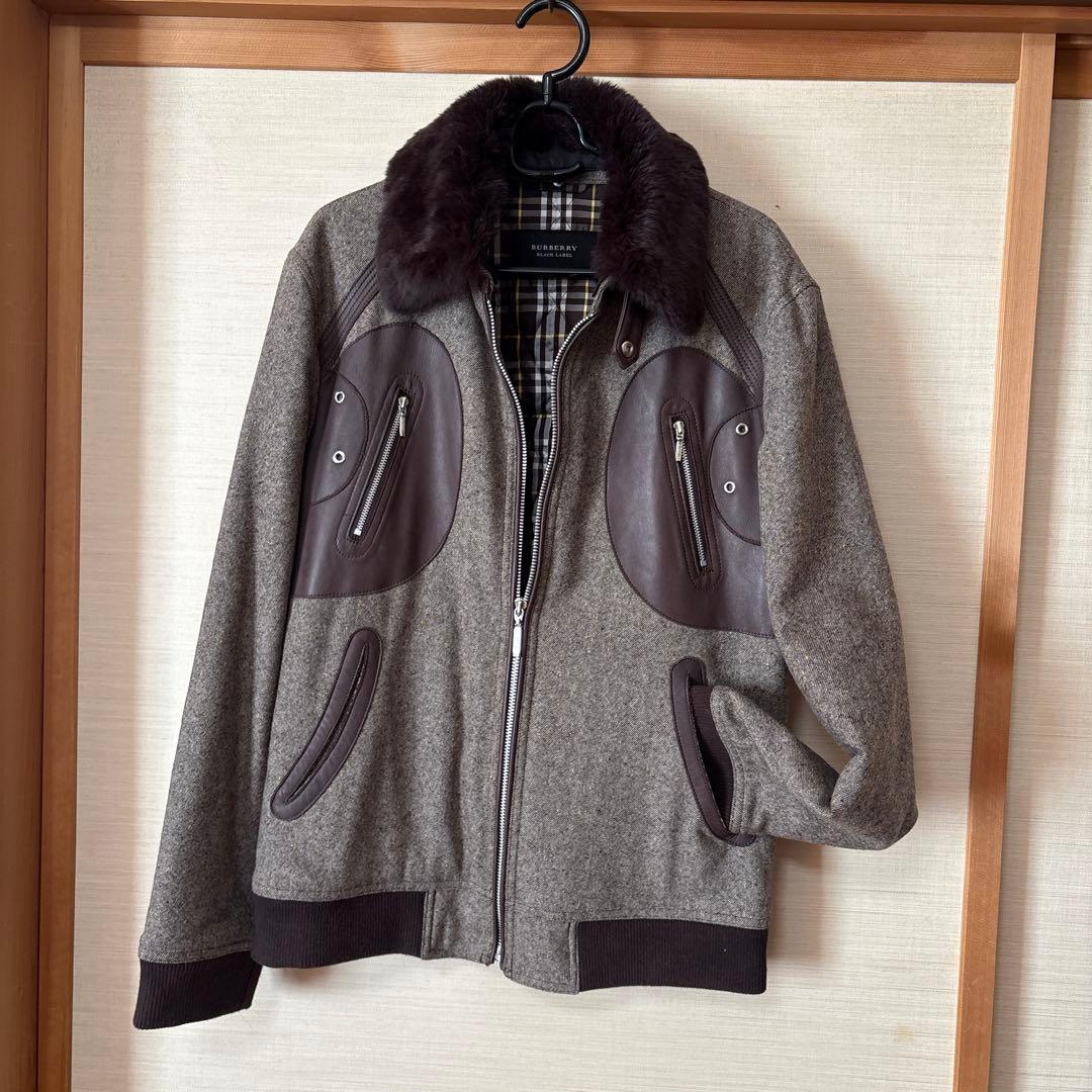 BURBERRY BLACK LABEL ジャンパー・ブルゾン - メルカリ