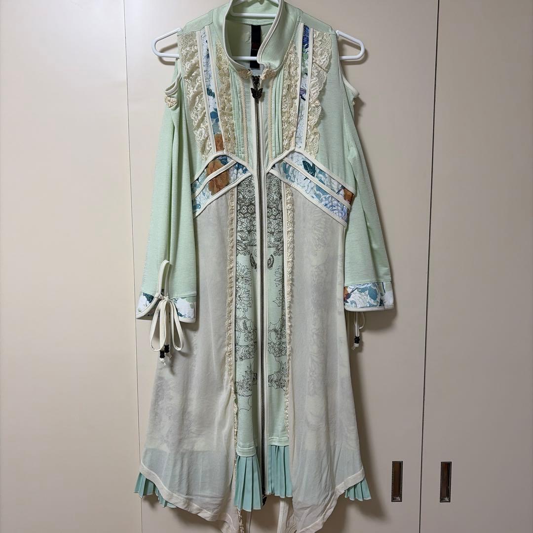 OZZ ONESTE 和チャイナワンピース ミントグリーン OZZ ONESTE 和チャイナワンピース ミントグリーン ONESTE