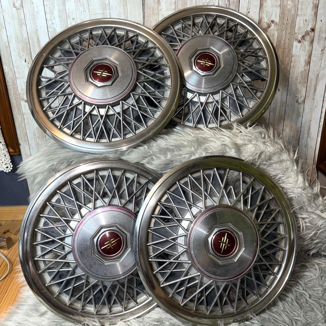 日産純正 430セドリック ワイヤーホイールキャップ - メルカリ