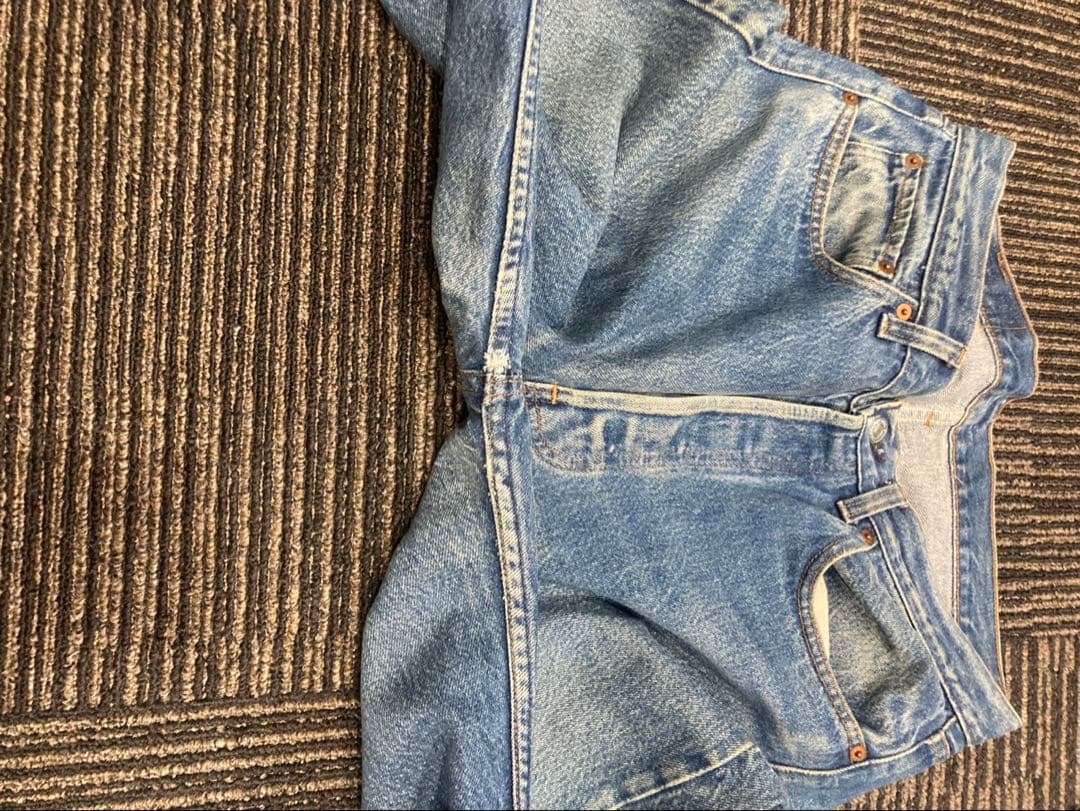 80's USA製 levi's 501 赤耳移行期 金脇割W34L34 - メルカリ