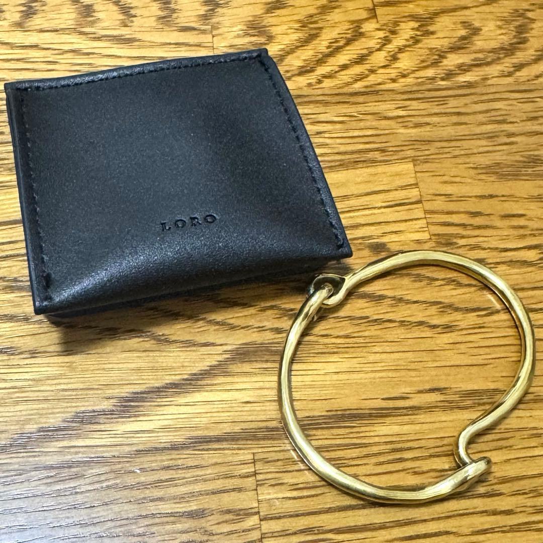 LORO 01M bangle 01 ゴールド バングル ロロ - メルカリ