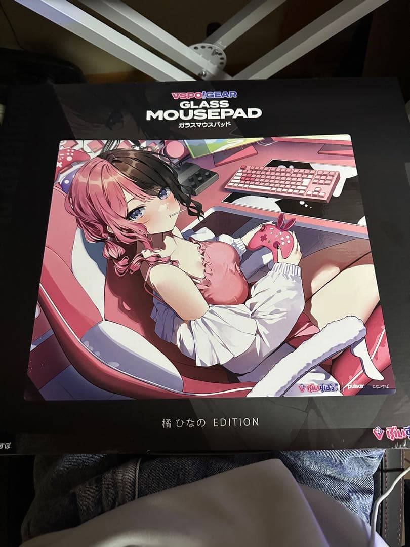 VSPO!GEAR ガラスマウスパッド 橘ひなの EDITION - メルカリ