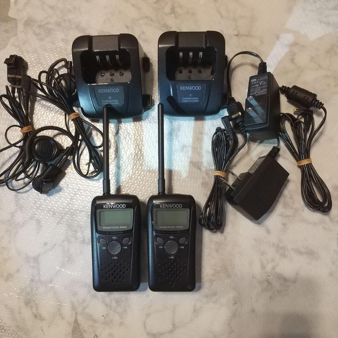 KENWOOD トランシーバー DEMITOSS UBZ-BM20R 2台 Amazon | ケンウッド 特定小電力トランシーバー UBZ-BM20R