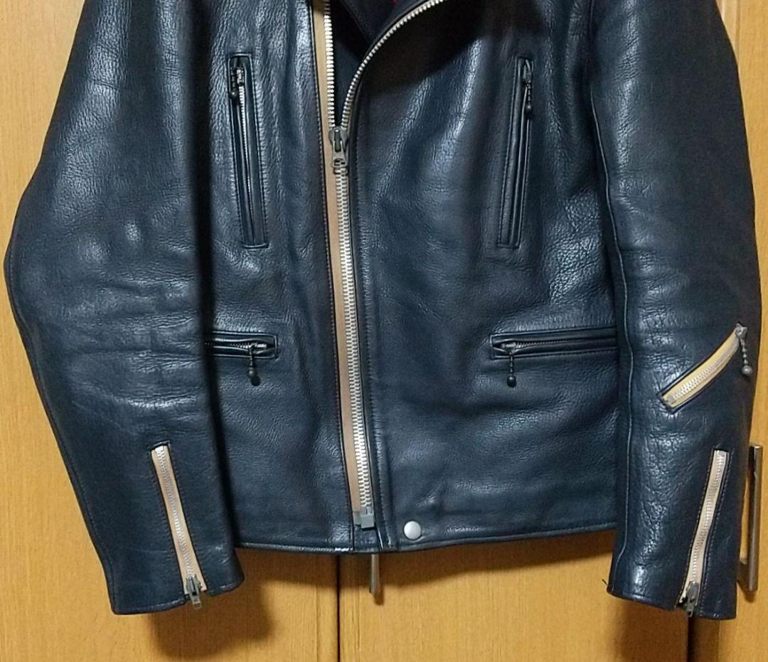 addict clothes アディクトクローズ ダークブルー 牛革 38 - メルカリ