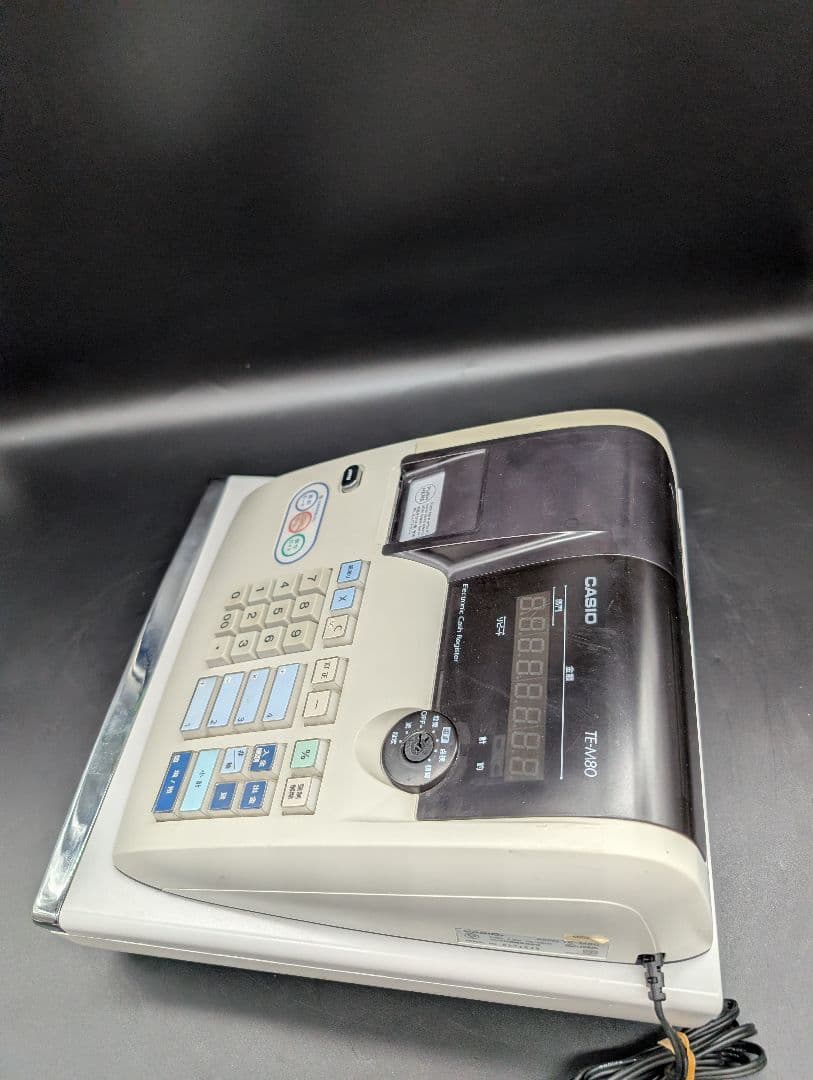 CASIO TE-M80 電子レジスター - メルカリ