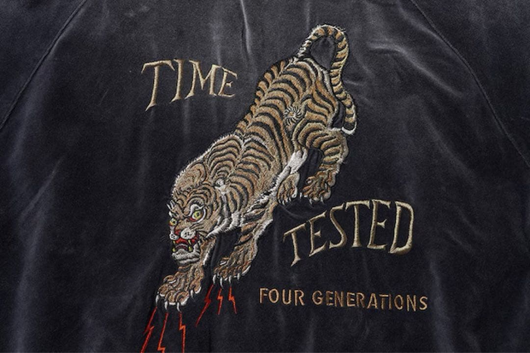 週末値引き【新品未使用／完売Schott × TSUBASAスカジャン M刺繍