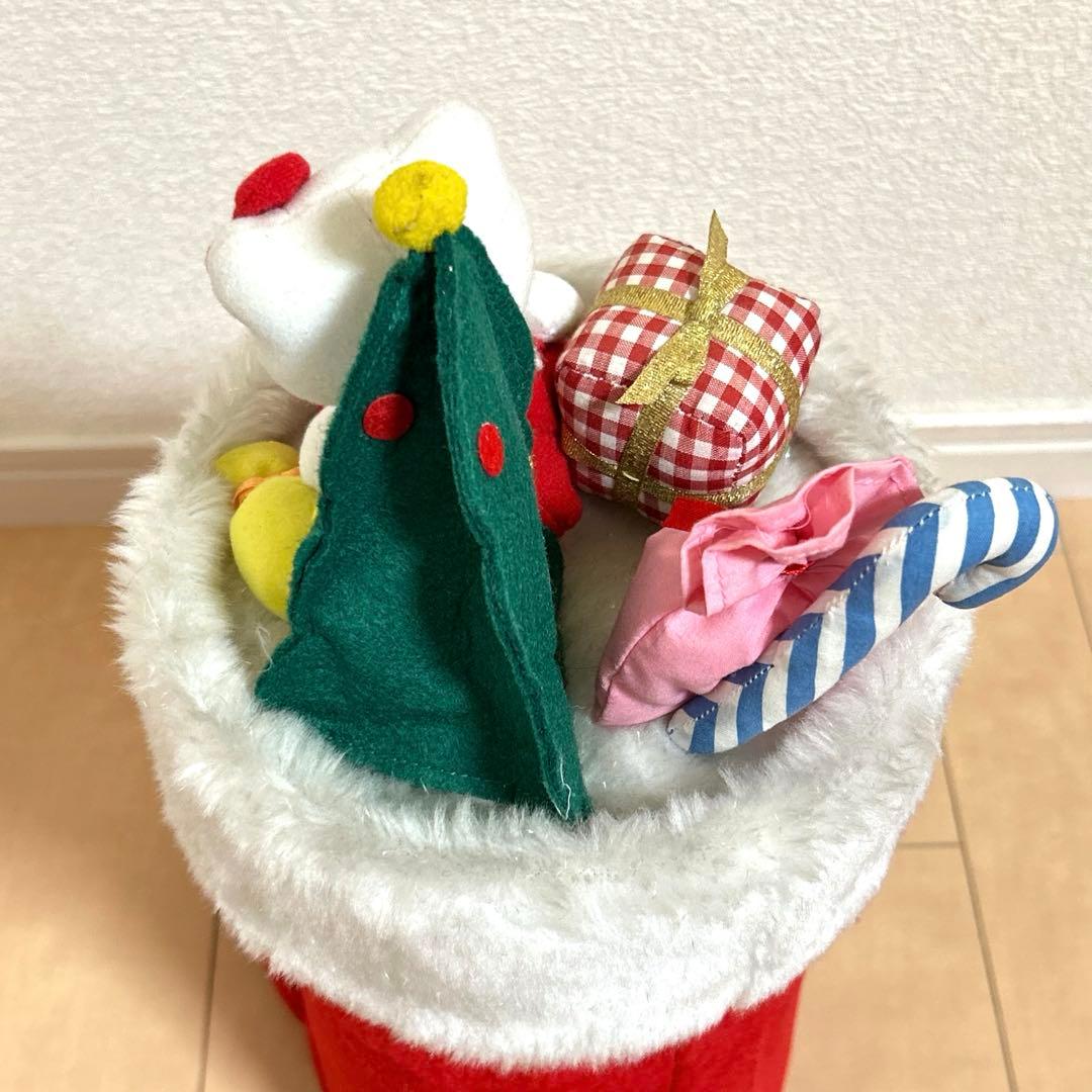 サンリオ キティちゃん クリスマス ブーツ サンタクロース ぬいぐるみ