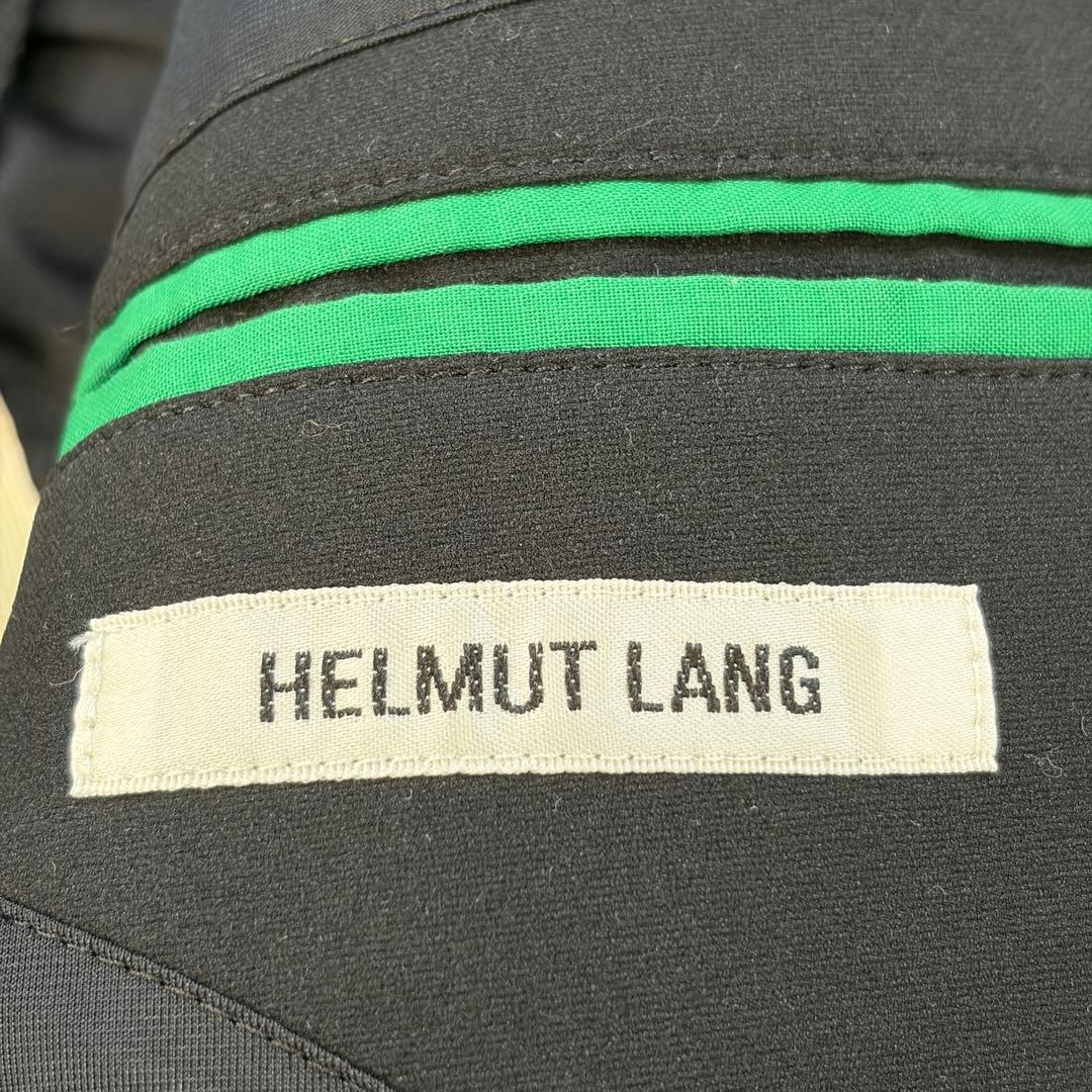 美品】ヘルムートラング パイピング テーラードジャケット 日本製 黒