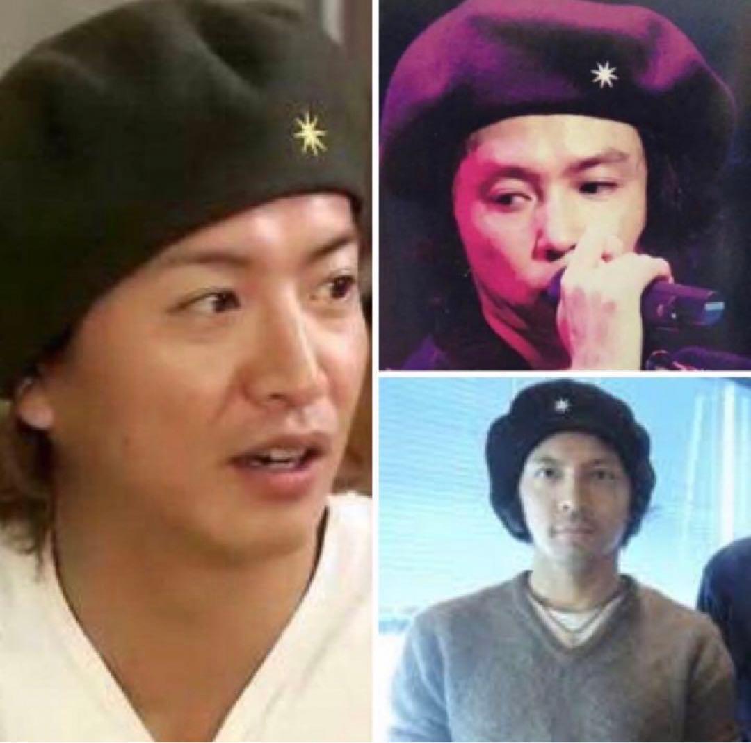 日本製 GDC 刺繍ロゴ コーデュロイ ベレー帽 ネイビー キムタク 降谷