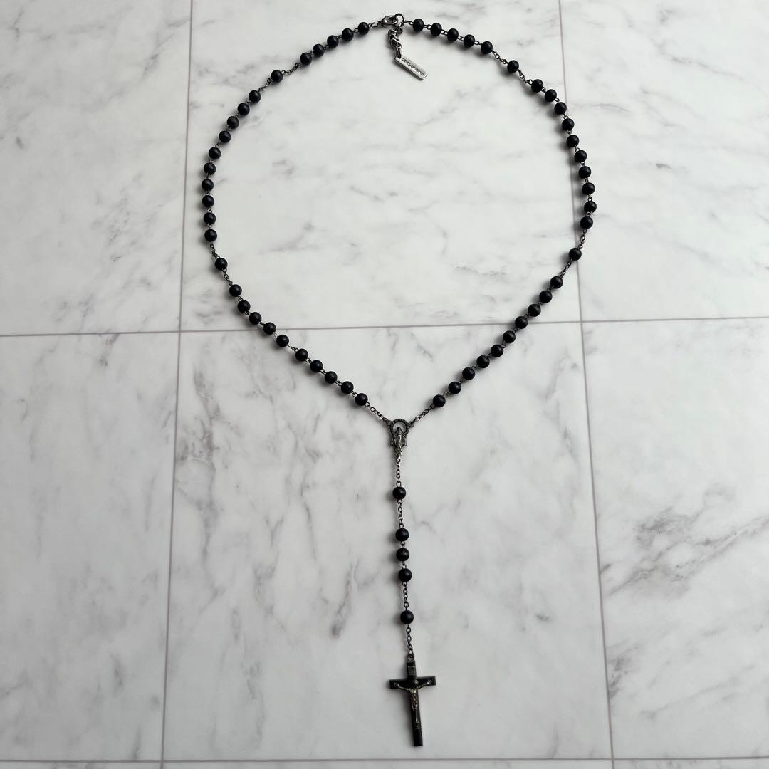アクセサリー archive Dolce & Gabbana Rosario Necklace Rosary-style necklace with crosses in Gold for Women