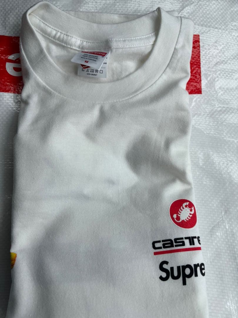 スケートボード Supreme x SpongeBob Tee \"White\" size M