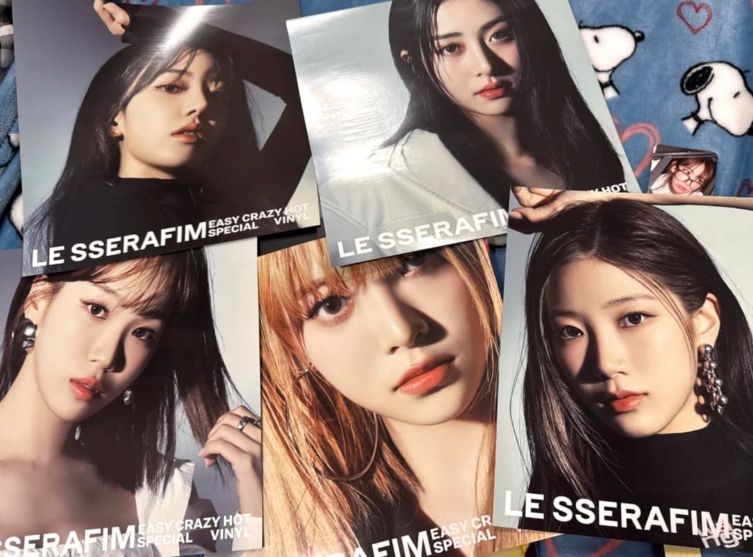 アナログ盤 LE SSERAFIM Easy Crazy Hot 新品 ルセラ - メルカリ